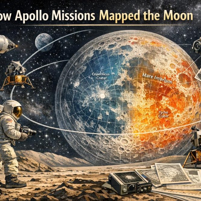 How Apollo missions mapped the Moon