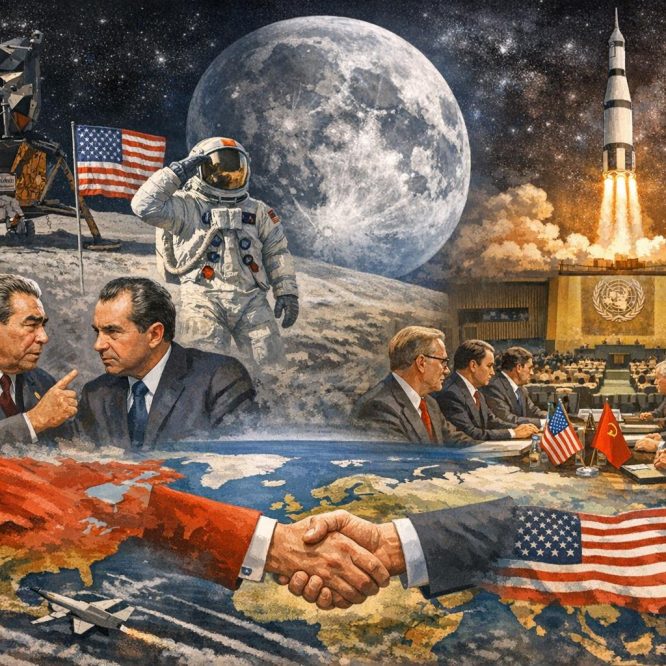 The impact of the Apollo program on global politics